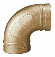 Grinnell 61060S 90 Degree CTS Elbow Figure 610, Grooved, Cast Copper Alloy