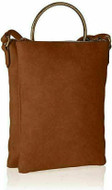 Desert Artisan Double Zip Crossbody Bag Cognac Color by T-Shirt & Jeans