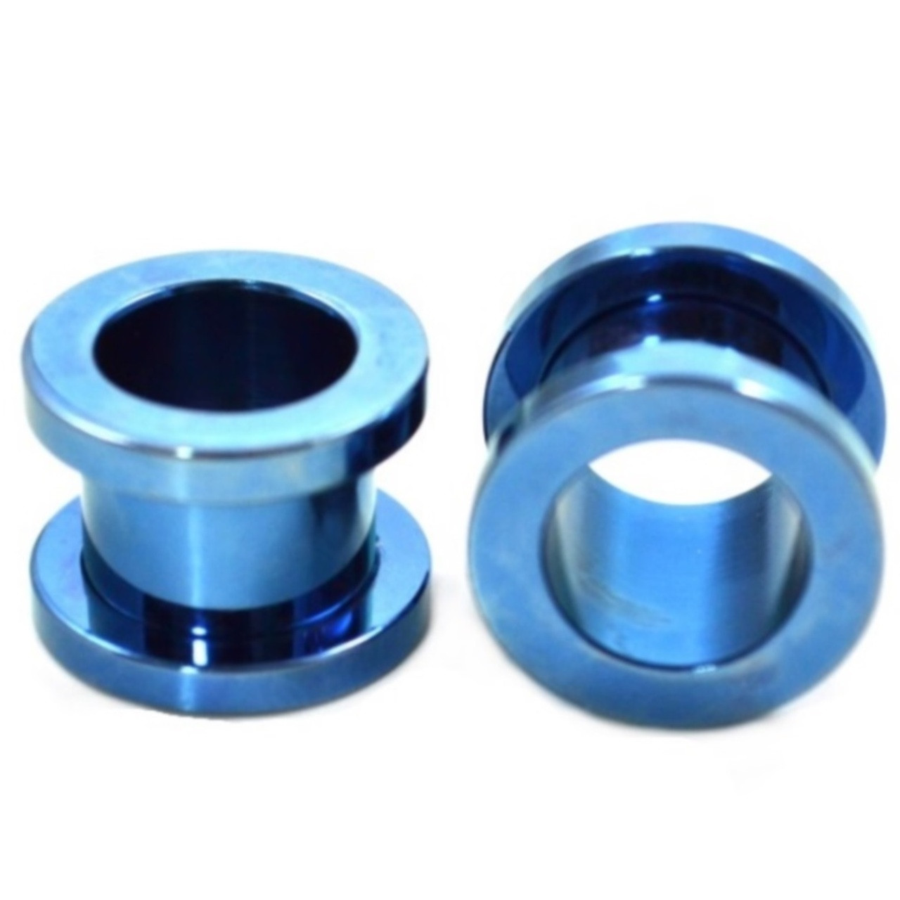 Classic Steel Screw Fit Tunnels Ear Plugs (14g1")