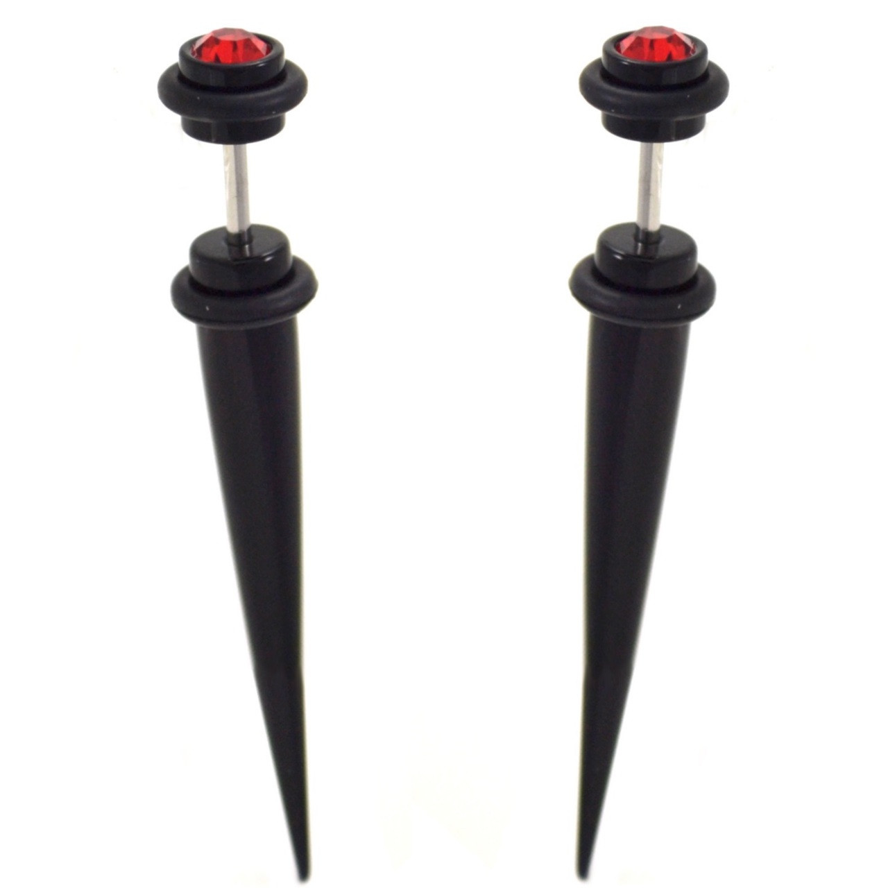 Tapers Fake Spike Gauges Acrylic Fake Tapers Tulsa Body Jewelry