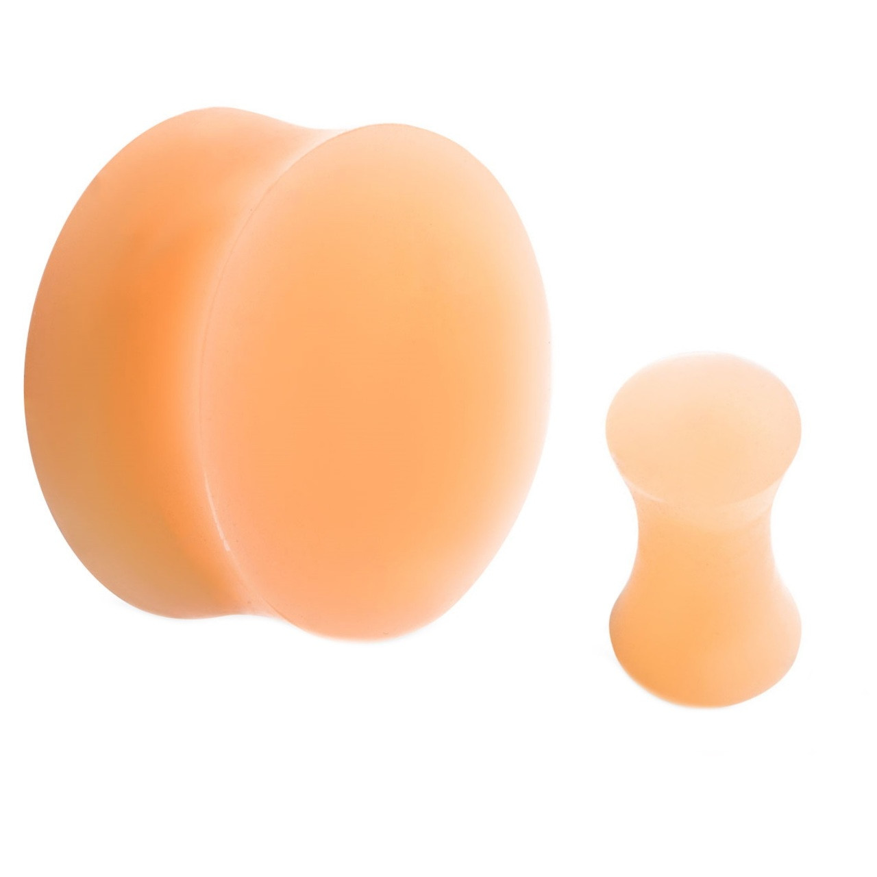 3 Pair Pastel Color Solid Silicone Plugs (2g-1