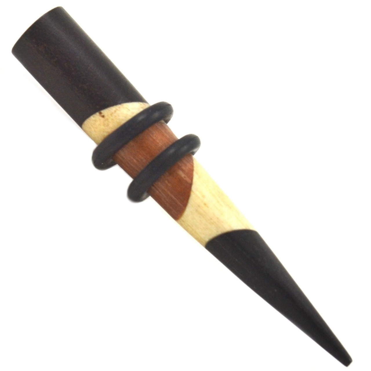Three Wood Mix Organic Stretching Tapers (6g00g)