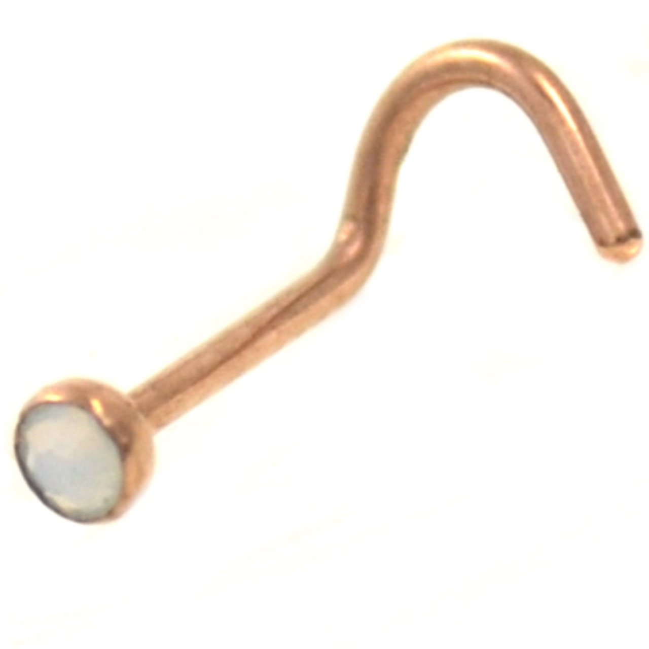 PARIKHS 0.30ct Fine Round Diamond Stud Earring In 14K Rose Gold, Color - Foto 5