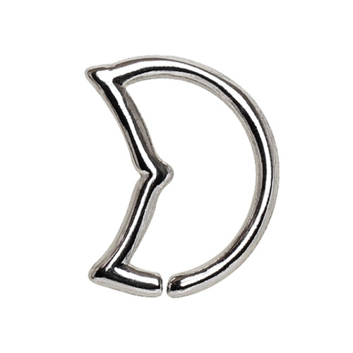 Dolphin Tail Bendable Hoop Cartilage/Ear Piercing 