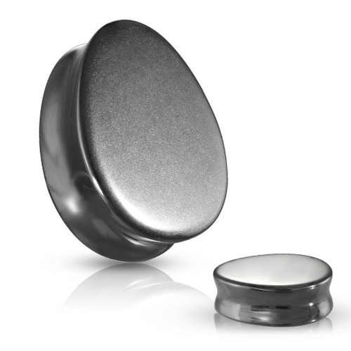 Hematite Stone Teardrop Plugs (2g-1") Hematite Stone Teardrop Plugs (2g-1")