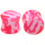 Pink Camouflage Camo Saddle Fit Ear Plugs (2g-5/8")