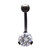 Black & Clear Double Gem Prong Set Belly Ring