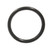 Black Steel Segment Ring Seamless Hoop 16G (4 Sizes)