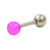 Purple Glow In The Dark Cartilage Tragus Barbell 16g 