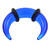 Blue UV Acrylic Buffalo Tapers (10g-00g)