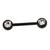 Double Gem All Black Nipple Barbell 14g 9/16"