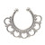 Ornate Design Steel Fake Septum Ring Jewelry