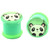 Curious Panda Bear Single Flared Ear Plugs (2g-1")