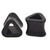 Black Acrylic Triangle Shape Ear Plugs (6g-15/16")