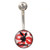 Playboy Bunny & Smooches Logo Belly Ring