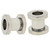 7mm (1G) Stainless Steel Screw Fit Tunnels 