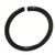 Black Plated Bendable Nose Ring Hoop 18G