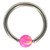 Pink Opal Ball Steel Captive Bead Ring CBR 16G 