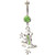Leaping Frog Green Dangle Belly Ring