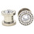 Clear Super Bling Steel Screw Plugs (8g-1/2")