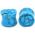 Turquoise Stone Carved Rose Ear Plugs (2g-13/16)