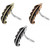 Feather Design Nose Crawler Nose Ring Stud 20G