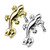 Gecko Nose Crawler Nose Ring Stud 20G