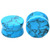 Turquoise Stone Double Flared Ear Plugs (8g-1")