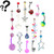 5PC Value Pack Mystery Belly Rings