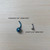 Petite Floating Five CZ Threadless Titanium Belly Button Ring