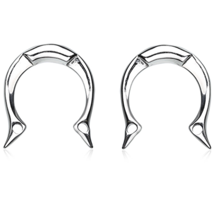 Double Fang Steel Buffalo Tapers (10g-0g)