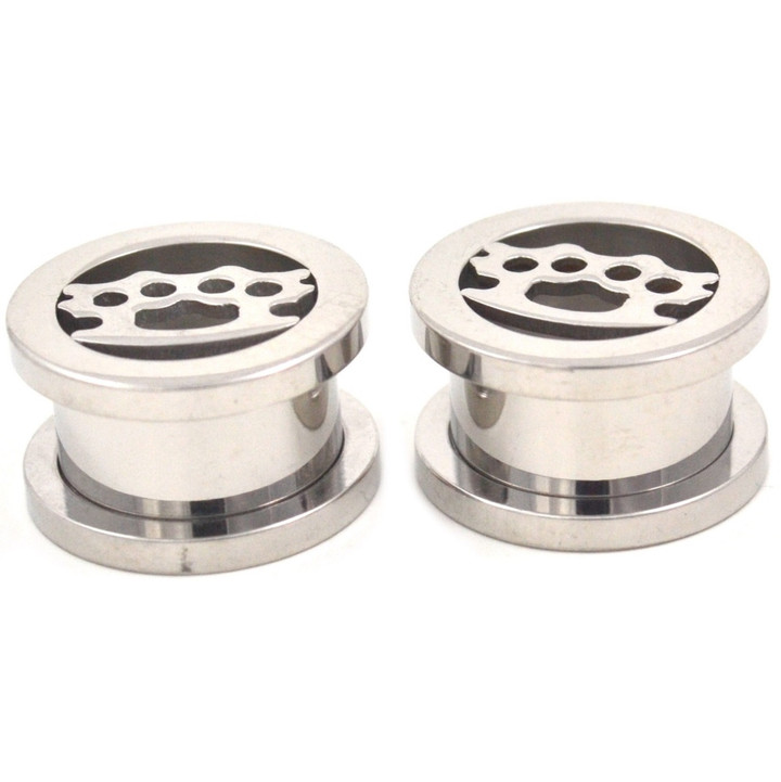 Steel Brass Knuckle Cutout Screw Tunnels (2g-1")