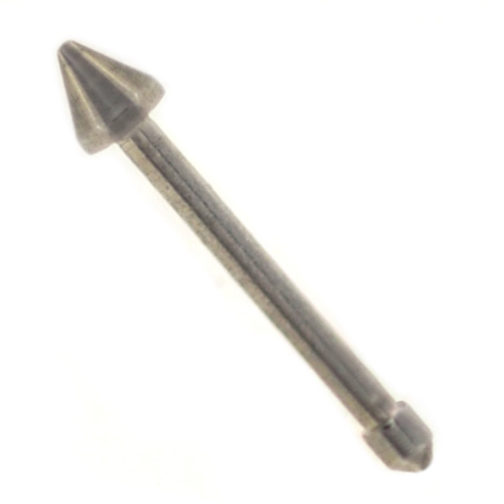 Spike Top Steel Nose Ring Bone 20G/18G