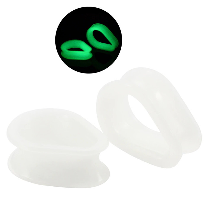 GID Silicone Teardrop Tunnels (2g-30mm)