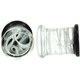 Smoke Swirls Pyrex Glass Plugs (2g-5/8")