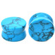 Oyaface Glow In The Dark Silicone Ear Gauges – Double Flared Saddle Plugs, 2g To 3/4", No Metal, USA Made