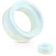 Opalite Double Flared Tunnels (2g-1")