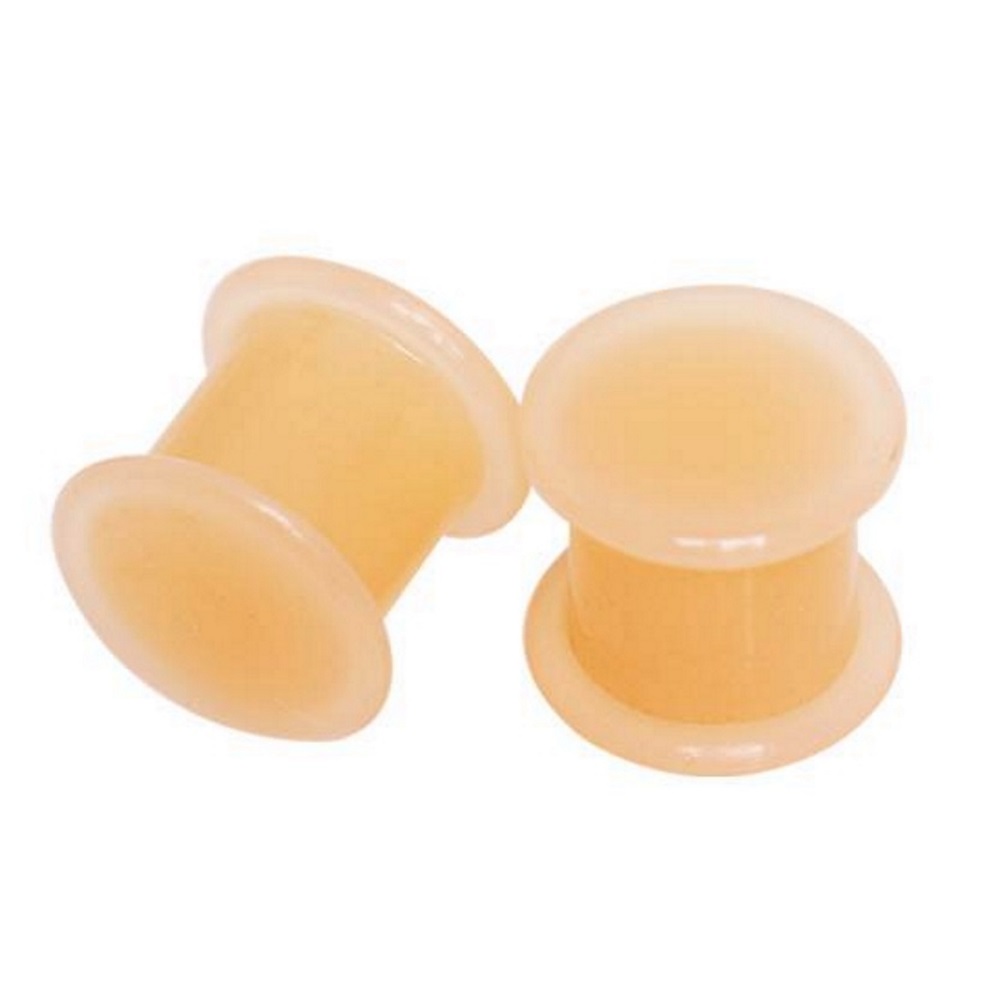 Peach Tone Silicone Hider Plugs (6g-1