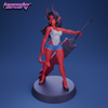 Devil Lady Mal, Greatsword Wielding Hero