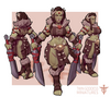 Orc Queen Vashka, Dual Swords