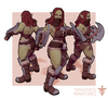 Haaned the Orc Axe Thrower