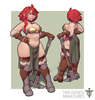Lillie the Human Barbarian
