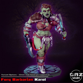 Fury Barbarian Karol