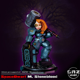 Miranda Stoneblood Space Dwarf