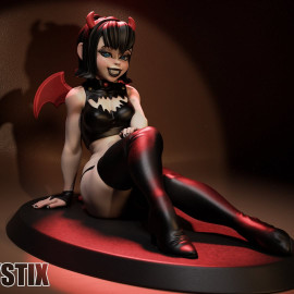Lounging Female Vampire Mavis