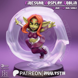 Firestar Cosplay Goblin Starfire