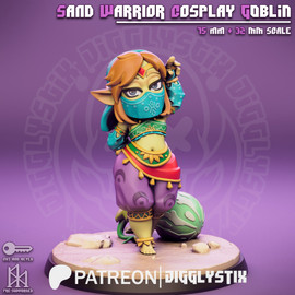 Sand Warrior Cosplay Goblin Gerudo
