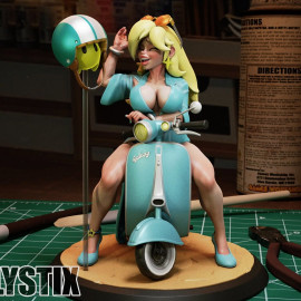 Galaxy Vespa Girl Rosaline
