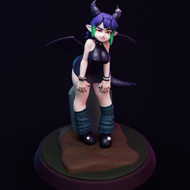 Nyx Noctis, Goth Dragon Girl