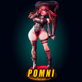 Curvy Goth Pomni